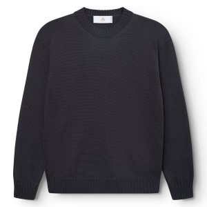 AD 199 - Pull à Col Rond en laine Taupe