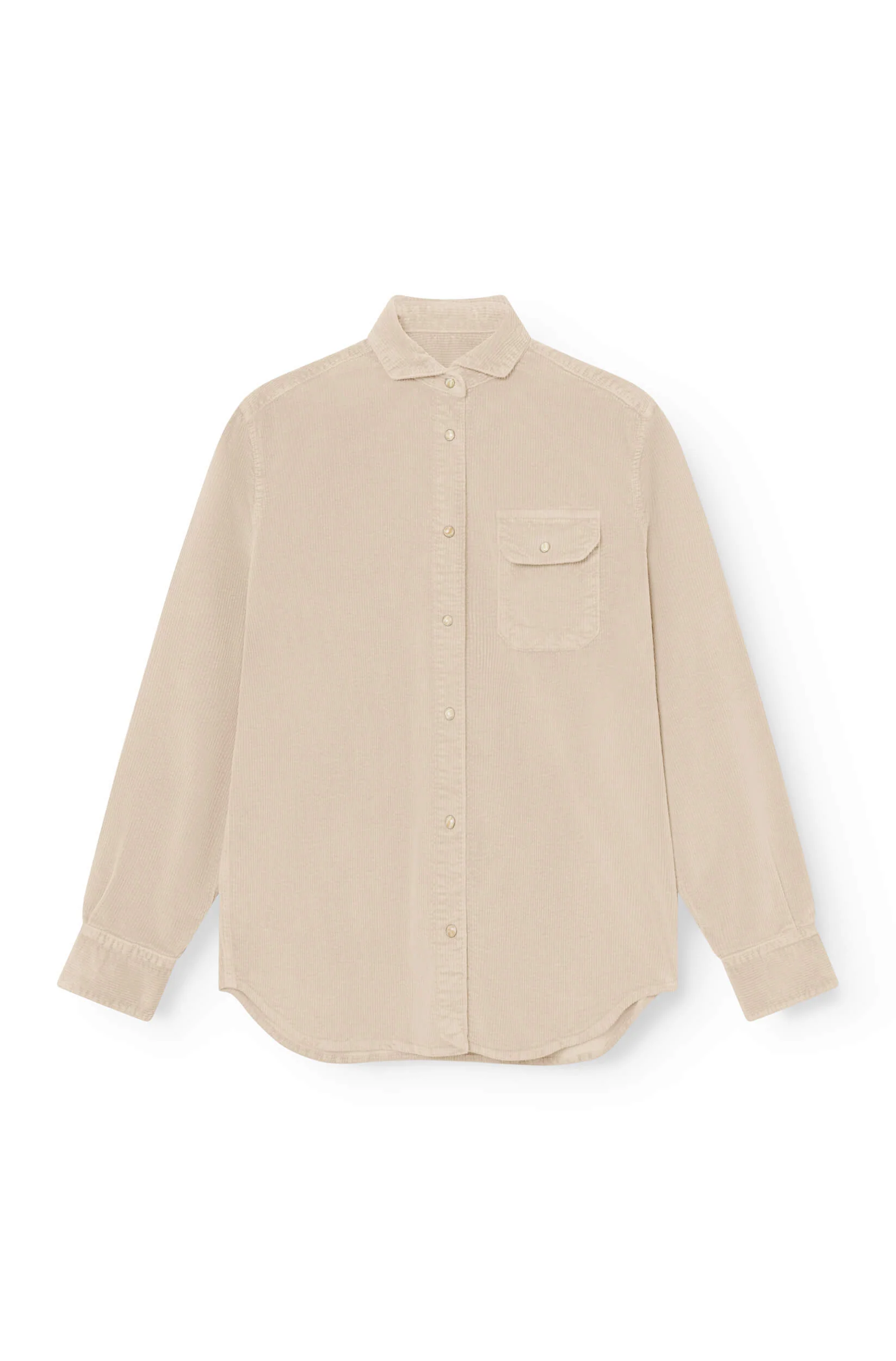 AD 89 - Surchemise en Velours Beige