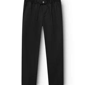 AD 37 - Pantalon en Drap de Laine Noir