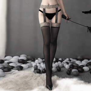 Bas à motif léopard Esperanca