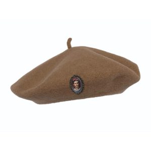 BERET VINTAGE FRIDA KAHLO BEIGE