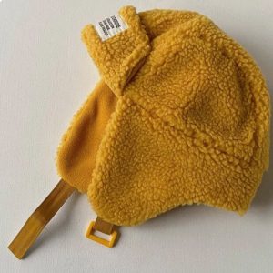 Bonnet polaire enfant en peluche
