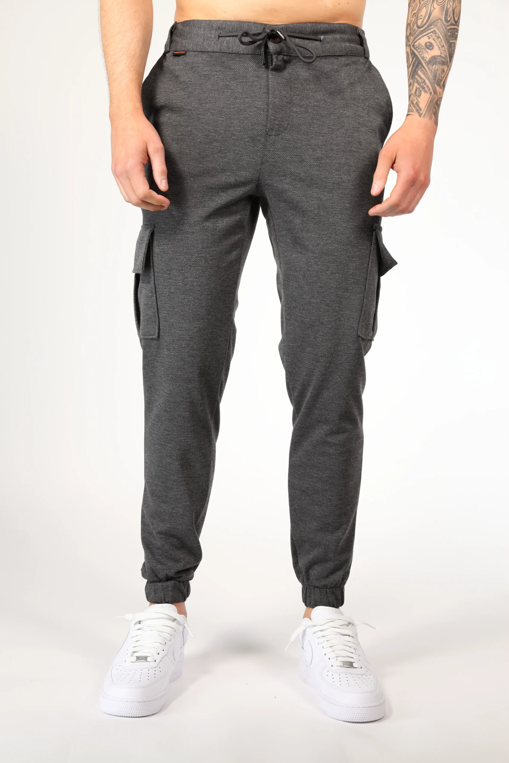 Cargo broek Vincenzo Antracite – Image 2