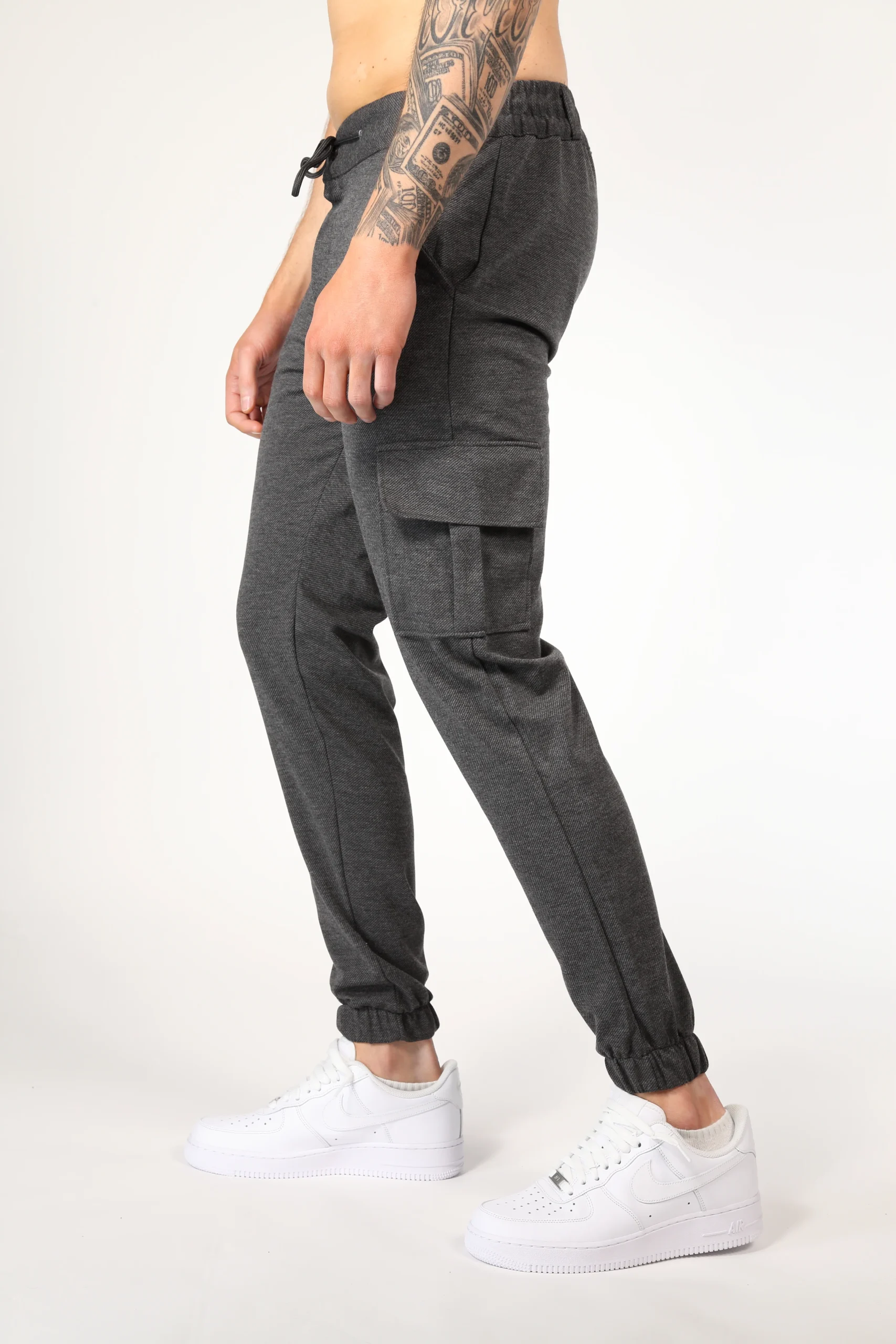 Cargo broek Vincenzo Antracite