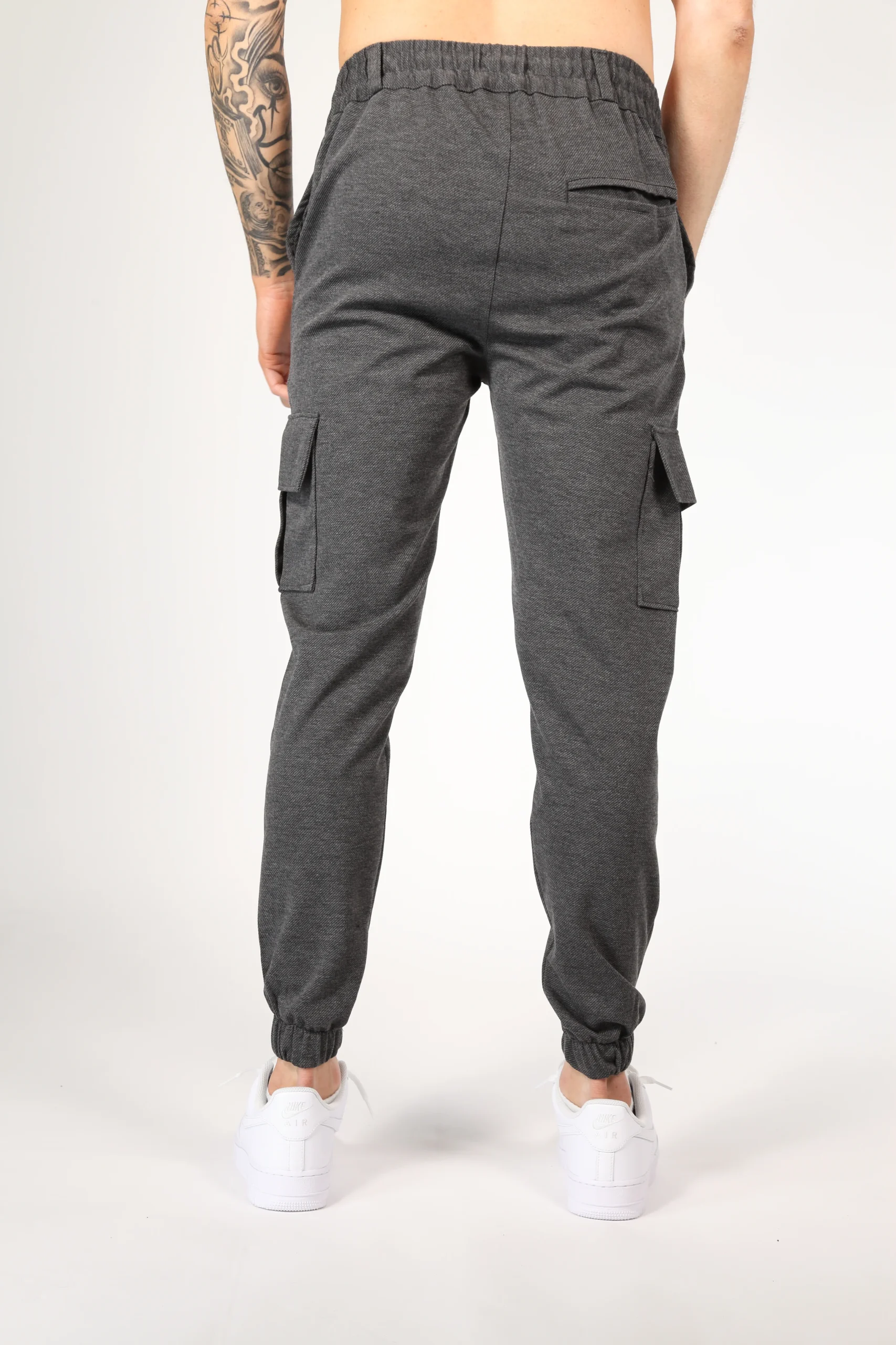 Cargo broek Vincenzo Antracite – Image 4