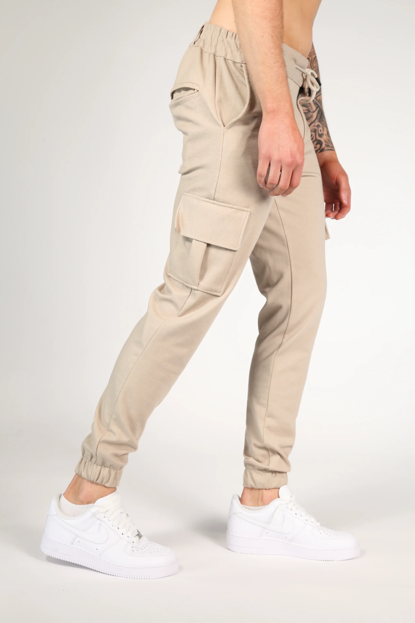 Cargo broek Vincenzo Beige