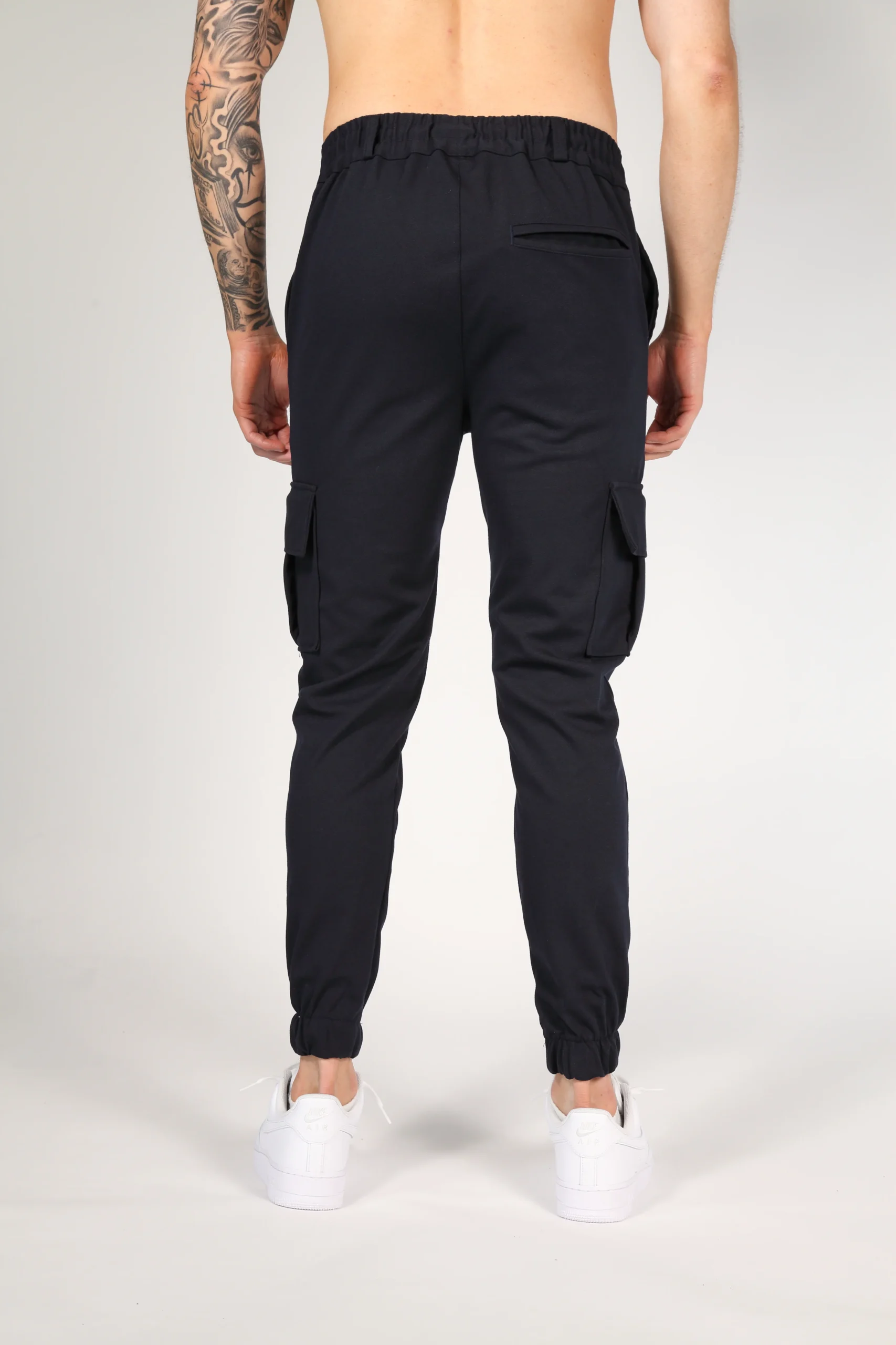 Cargo broek Vincenzo Navy – Image 4