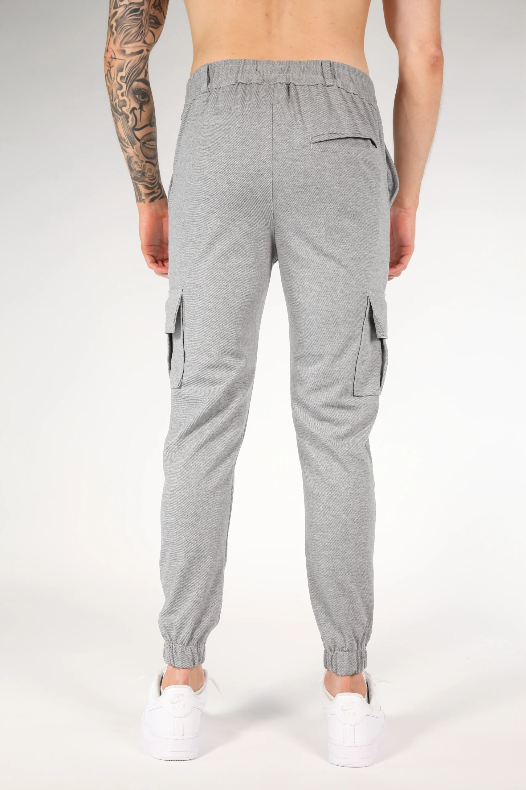 Cargo broek Vincenzo Grijs – Image 4