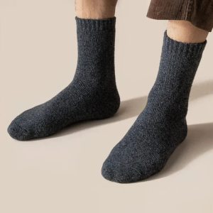 Chaussette polaire chaude en laine de Mérinos