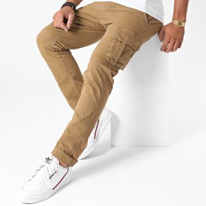 Pantalon cargo Gazol camel