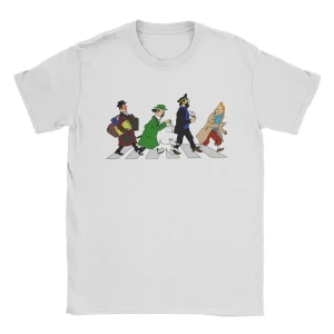 T-shirt Tintin version Beatles