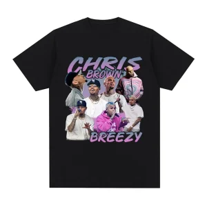 T-shirt Chris Brown Breezy