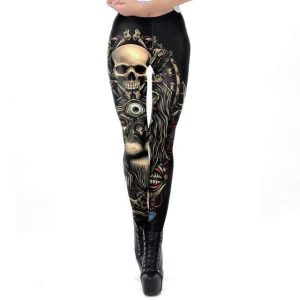 Legging fantastique crane 3D