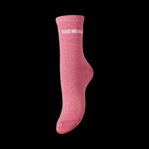 PCSEBBY Chaussettes Longues Pailletées Femmes
