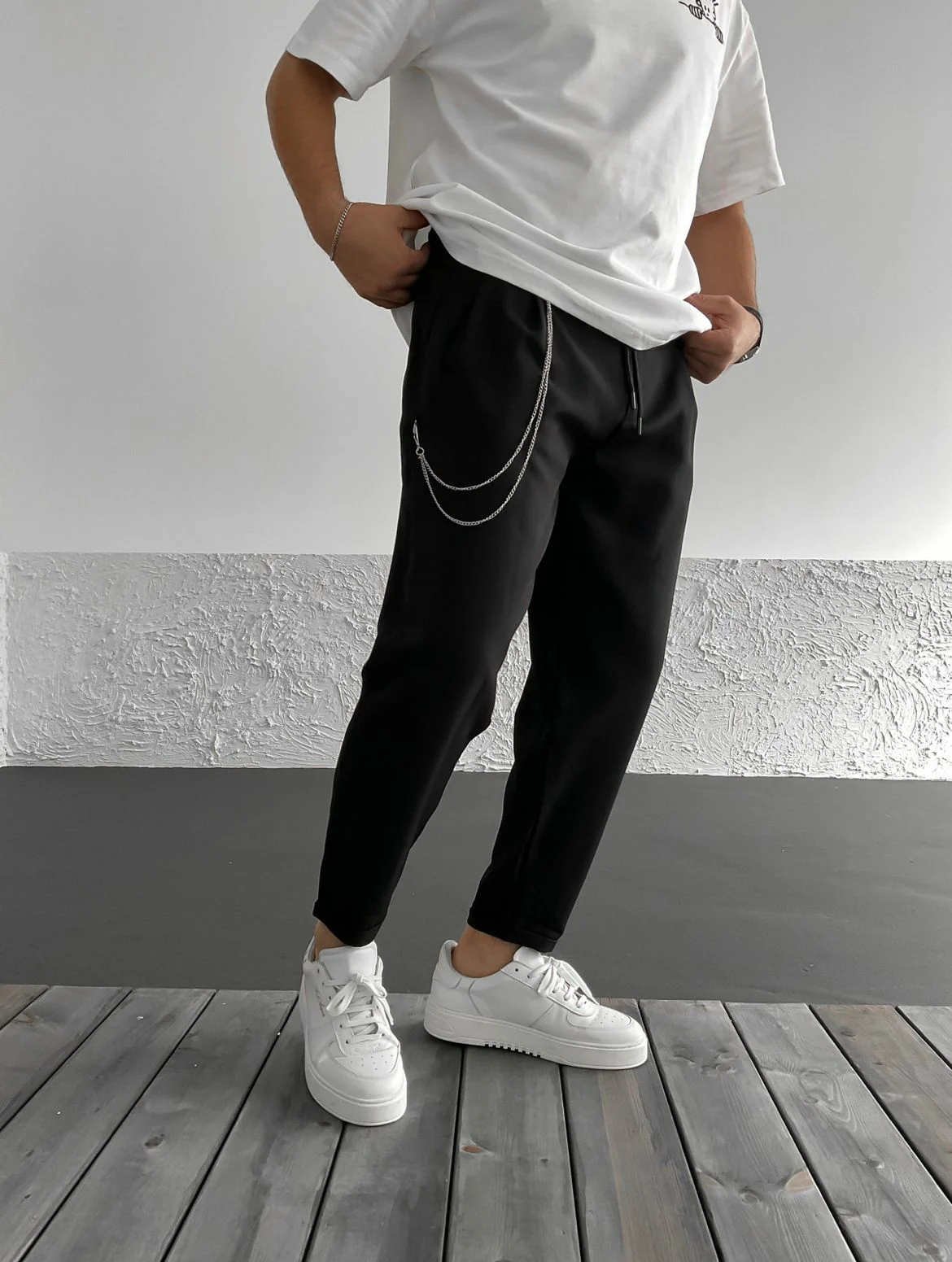 Zwarte Chino Heren Loarro – Image 2