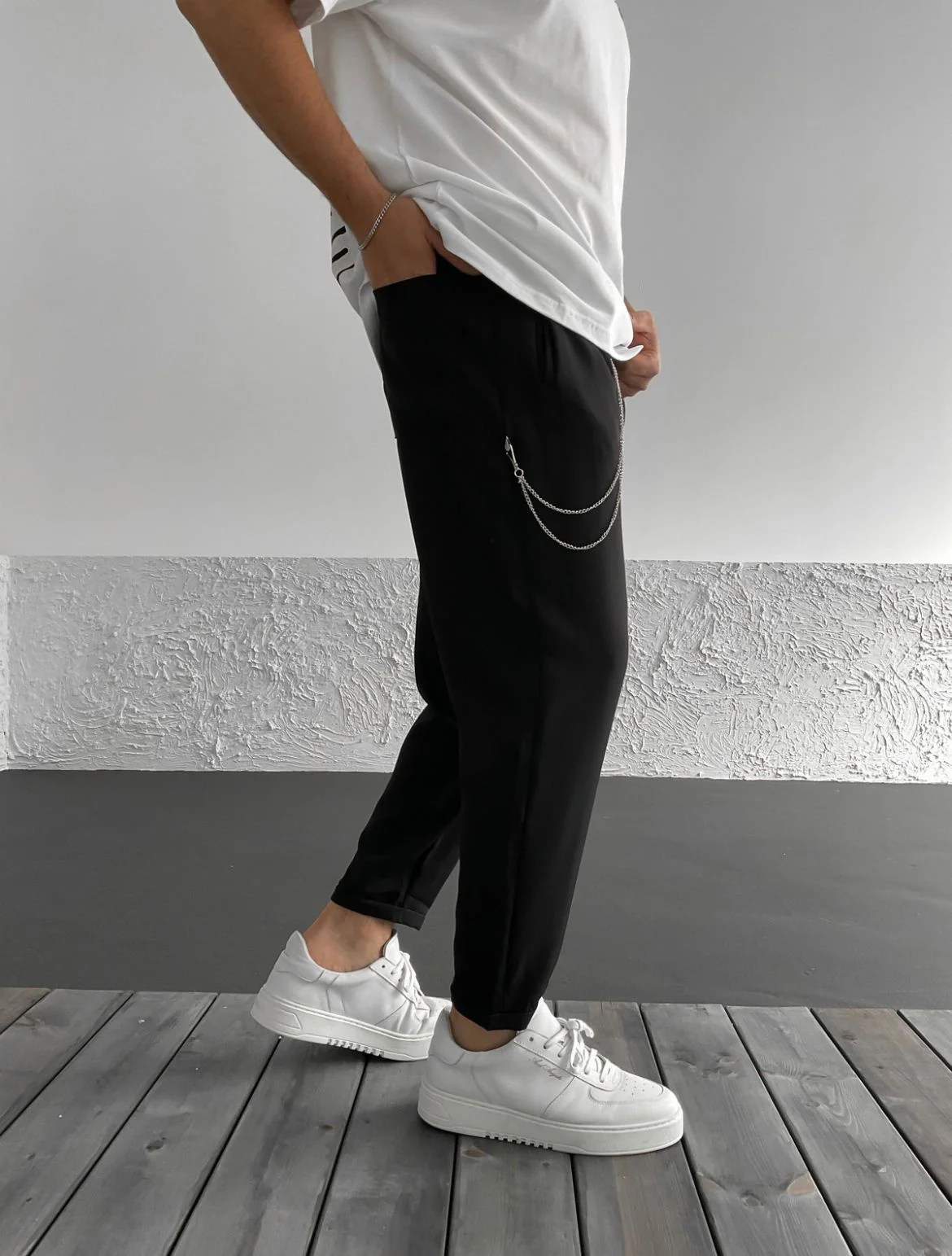 Zwarte Chino Heren Loarro – Image 3