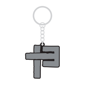 Porte-clés Croix 13