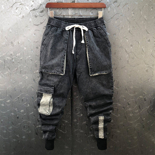 Pantalon cargo homme taille élastique – Image 7