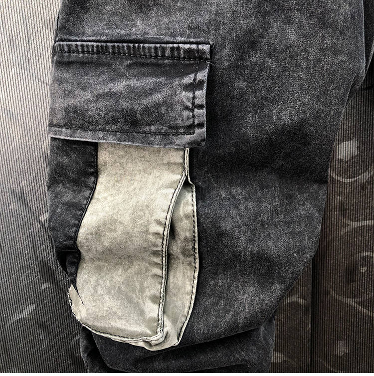 Pantalon cargo homme taille élastique – Image 5