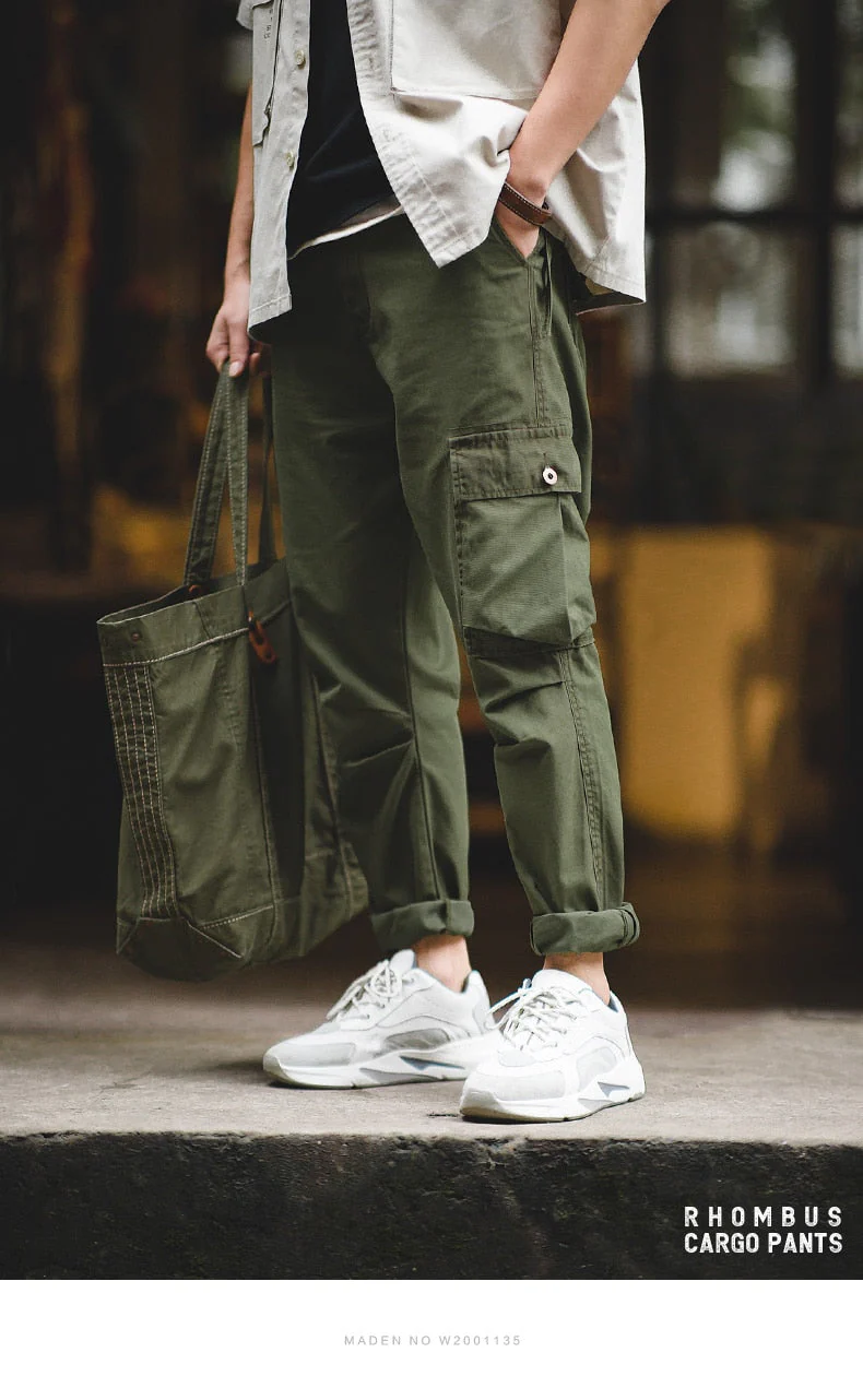 Pantalon cargo homme vintage – Image 5