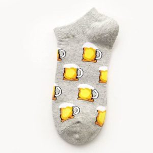 Socquette Fantaisie Bière