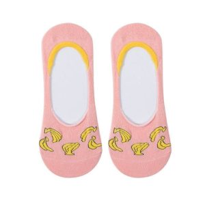 Socquette femme fine banane