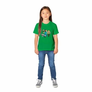 T-shirt Minecraft enfant