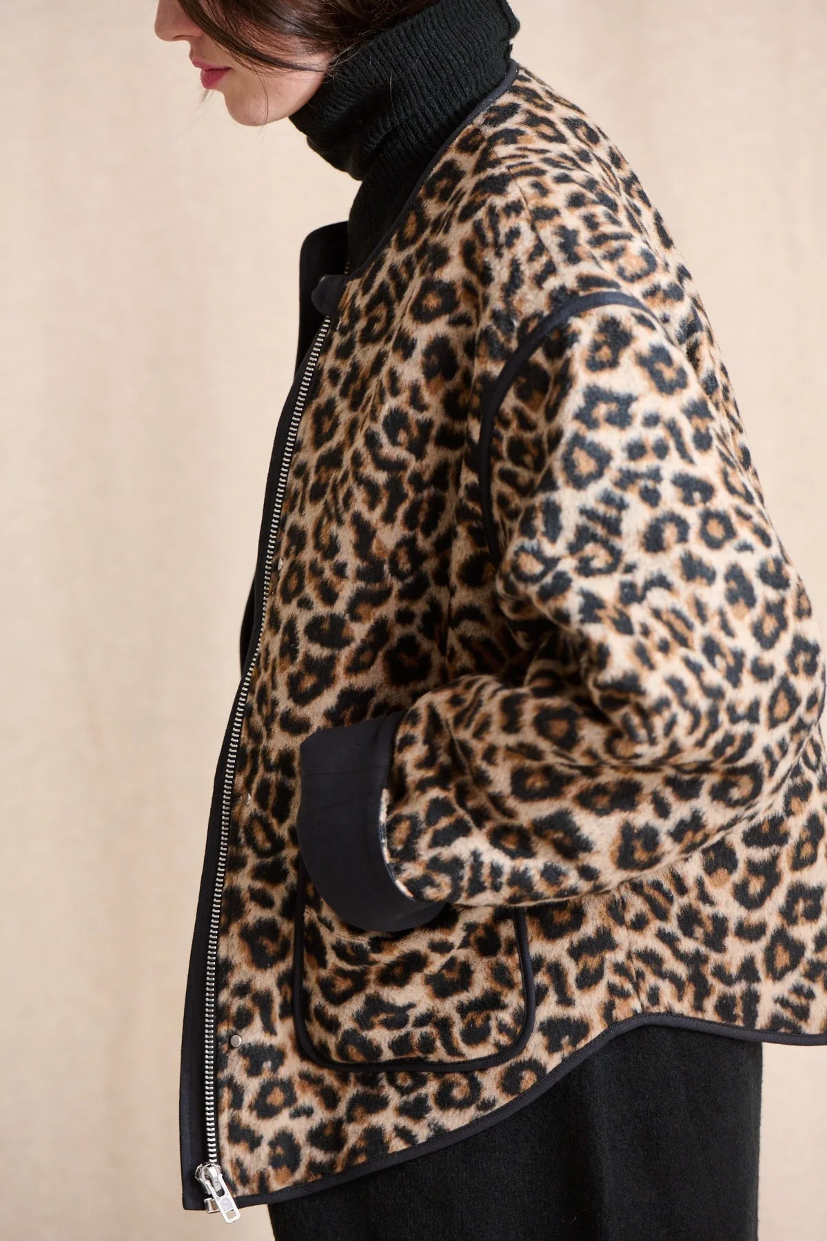 Veste gilian leopard – Image 3