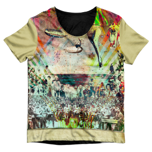 T-shirt Total Print &lsquo;La République des Meteors&rsquo;