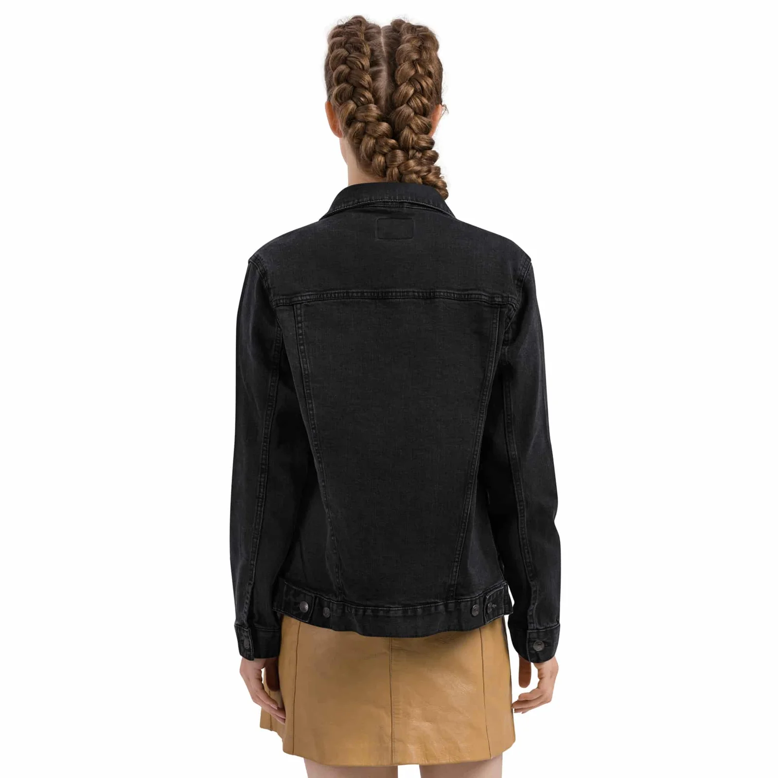 Veste jean personnalisée brodée unisexe – Image 3