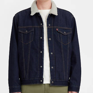 Veste en jean doublée de fourrure Levis