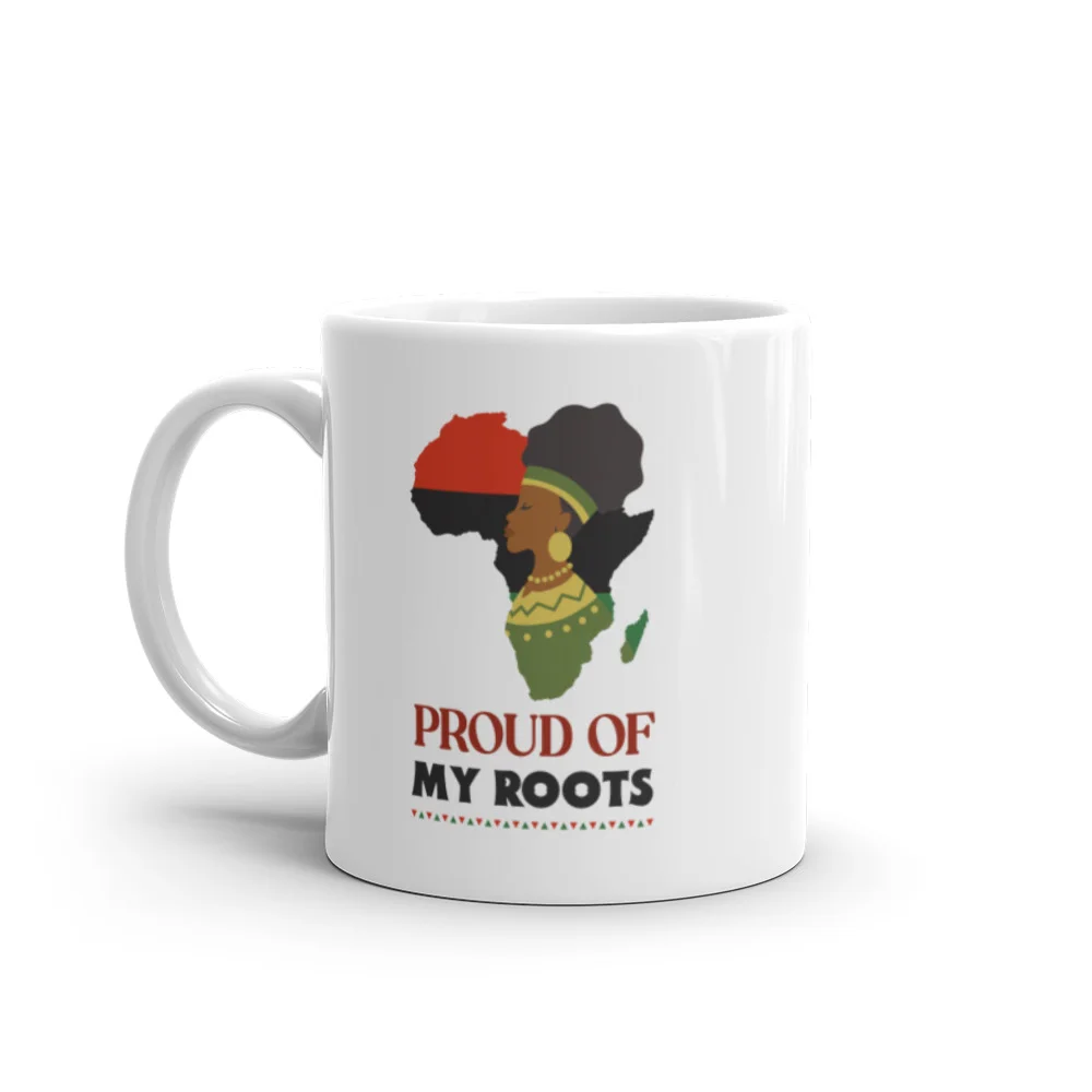 Mug Afrique Fier de mes racines – Image 2