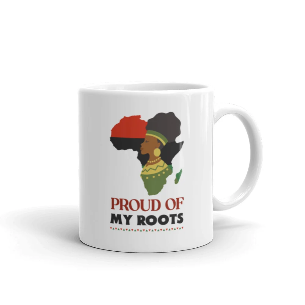 Mug Afrique Fier de mes racines